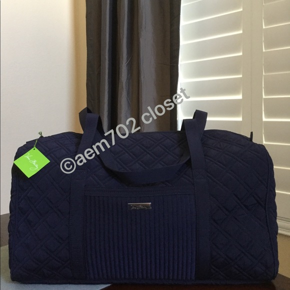 Vera Bradley Handbags - NWT VERA BRADLEY MICROFIBER LARGE DUFFEL